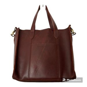 Portland Leather Goods Lola classic tote in cognac - good used condition